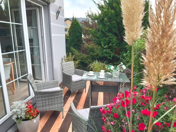 dodatkowy taras domku nr 6