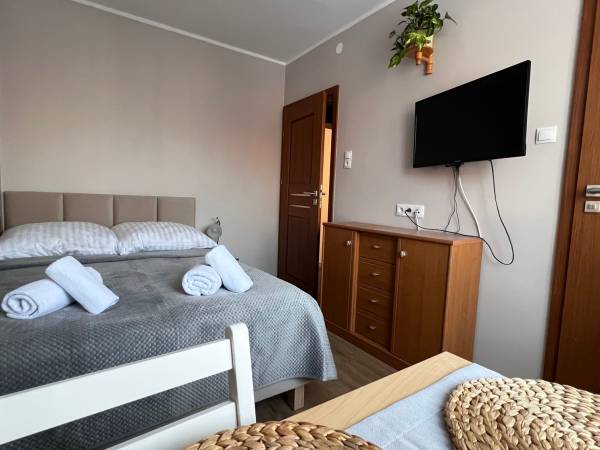 Apatrament - sypialnia