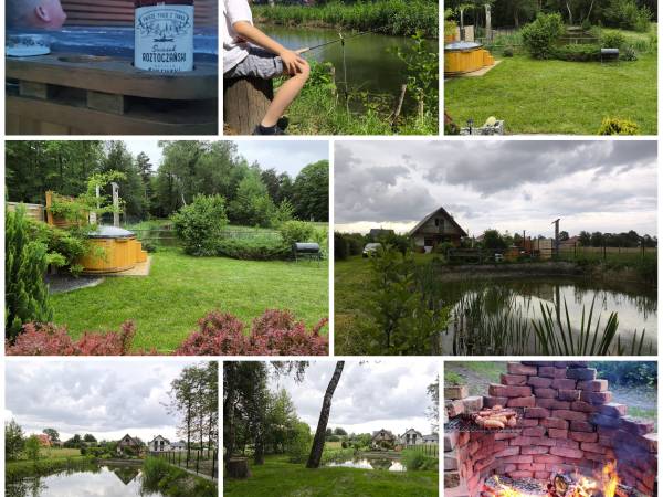 Domek nad Stawem z Jacuzzi