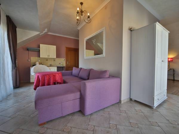 Studio 2-3 osobowe, dwa balkony