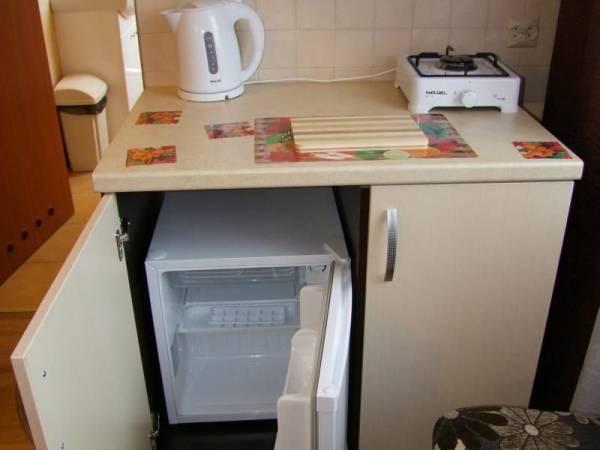 VIP7_Nowy Pokój VIP - aneks kuchenny; lodówka