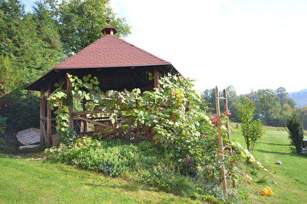 grill udostępniany gościom