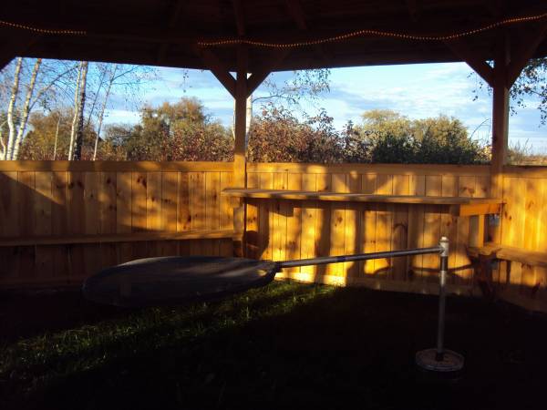 altana grillowa wnętrze