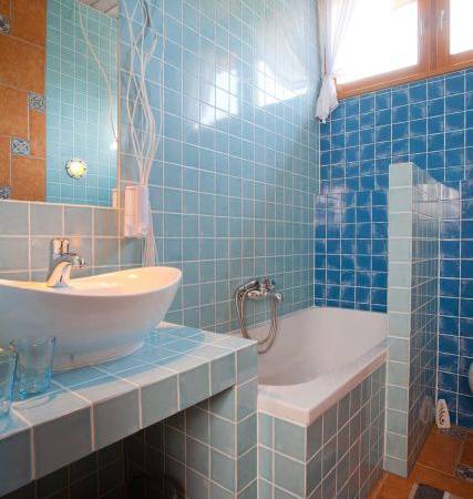 Niebieskie migdały- łazienka