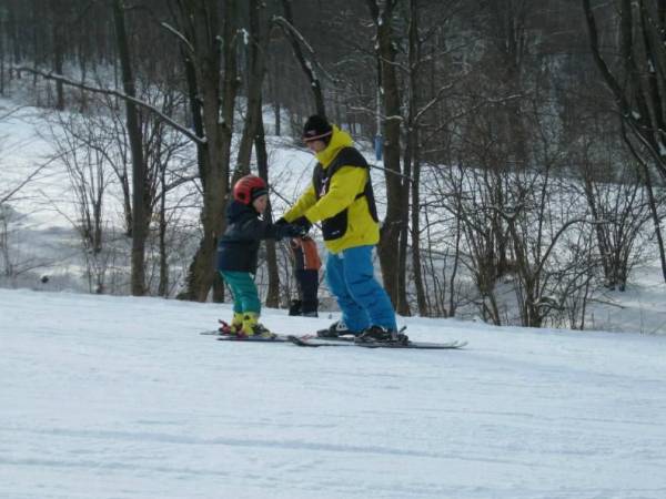 Kiczera Ski, nauka jazdy.