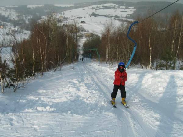 Narty w Bałuciance.