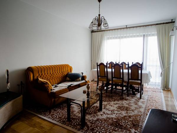 Willa PLATAN Salon z kominkiem