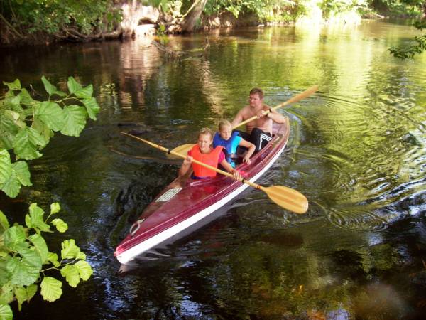 Na kajaki możemy wystartować z pola