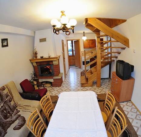 salon domek (obecnie nowy telewizor)