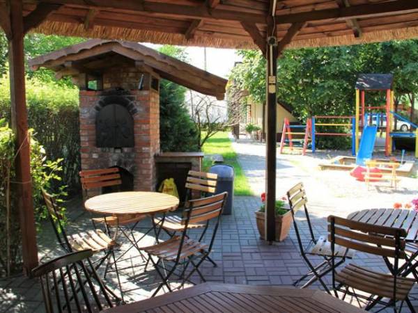 altana pod strzechą i grill