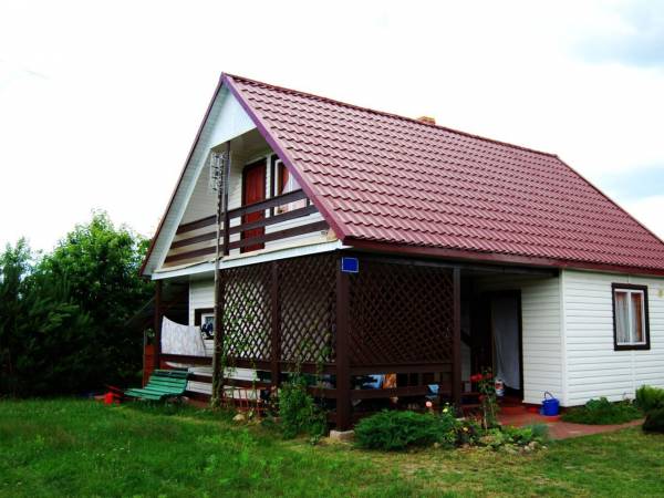 Dom letniskowy nad Jeziorem Białym w Okunince