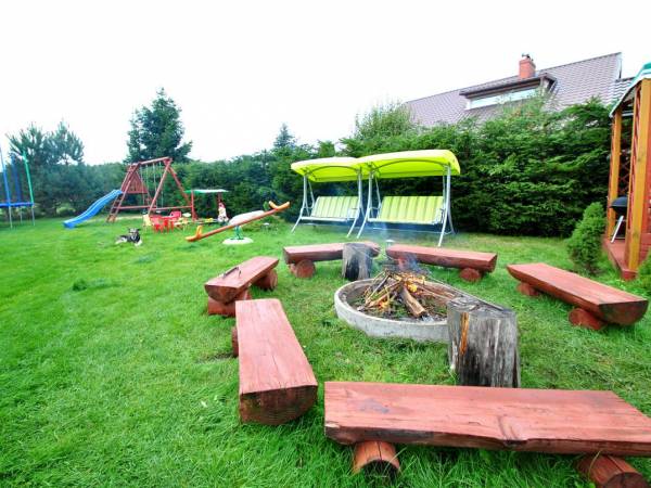 plac zabaw + ognisko