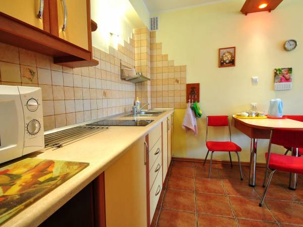 kuchnia w domku letniskowym