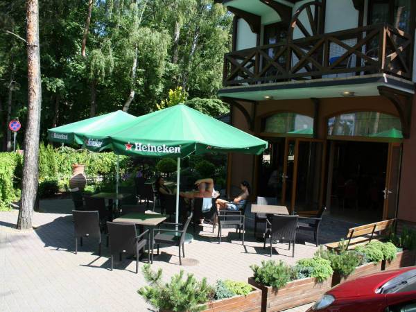 Ogródek letni w naszym hotelu