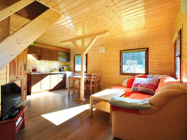 salonik z aneksem domku 6 osbowego