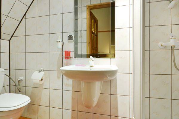 łazienka w pokoju 2-osobowym