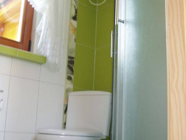 Łazienka w domku Zielona Zabka