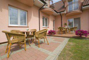 taras dla gości od strony południowej