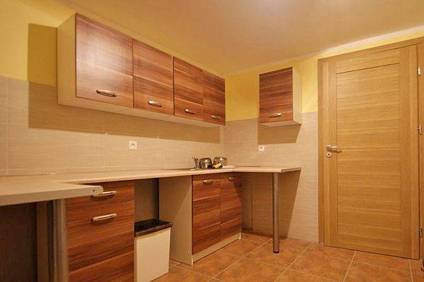 kuchnia w Cafe Hostel Wrocław