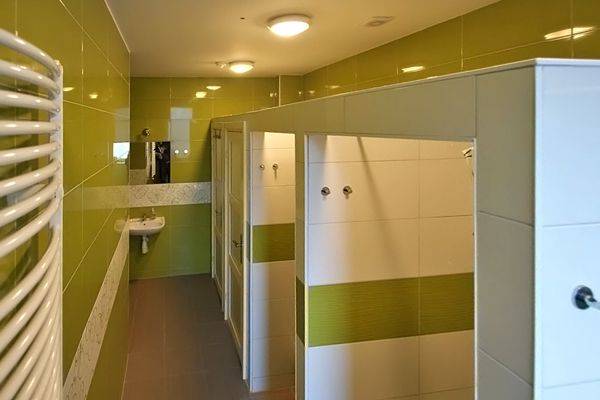 łazienka w Cafe Hostel Wrocław