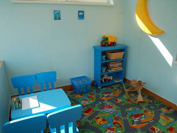 Miejsce zabaw dla dzieci w pomieszczeniu