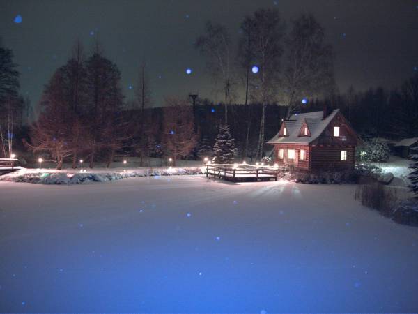 Romantyczny zimowy Sucholand