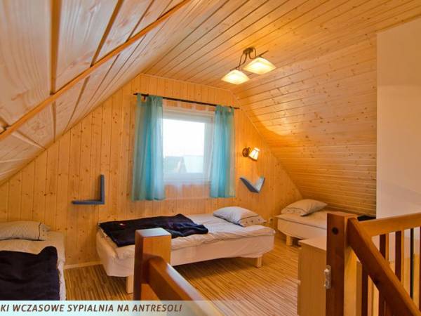 domki sypialnia- poddasze