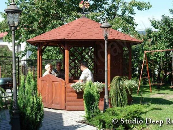 altanka i grilowisko plac zabaw