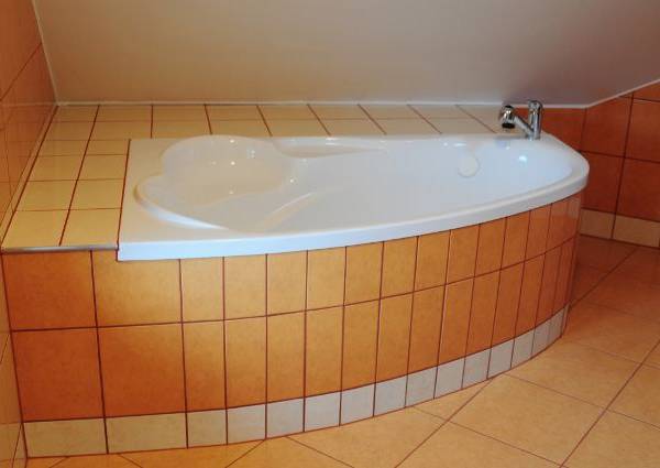 Łazienka na poddaszu.