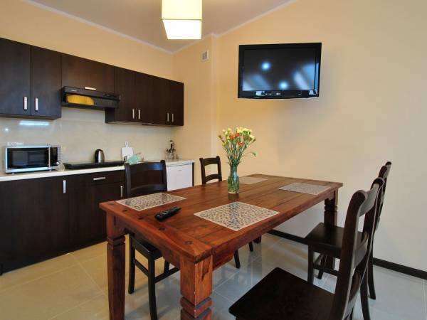 widok od stony części sypialnej