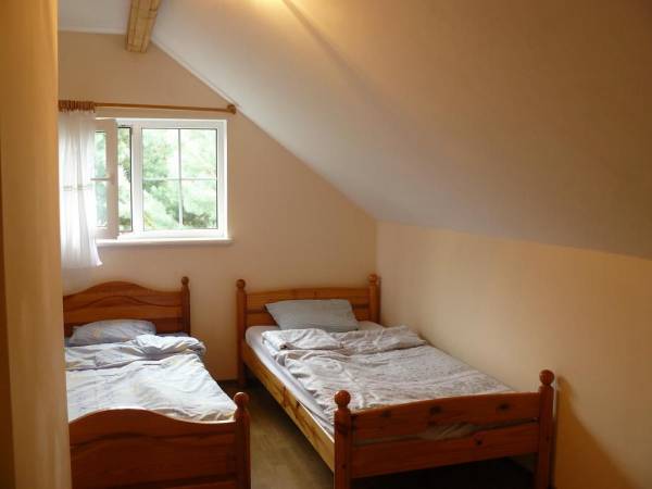 Dom Bratek Sypialnia na górze