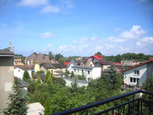 widok z balkonu pok. nr 1