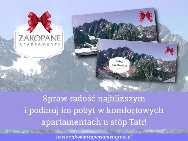 Apartamenty, domki Zakopane