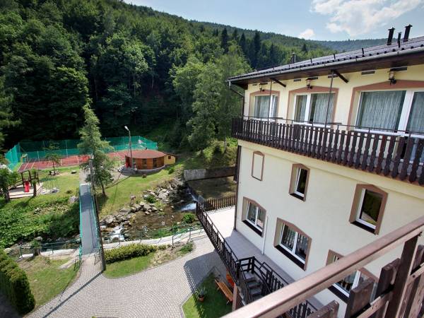 Widok dookoła ośrodka Nad Wodospadem