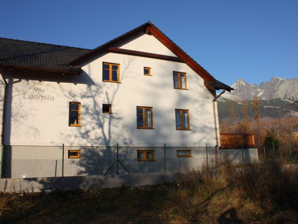 Vila Ľudmila w Tatrzańskiej Łomnicy