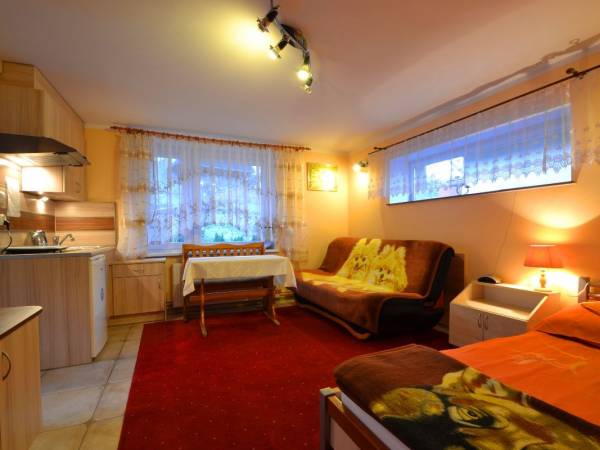 apartament jednopokojowy na parterze