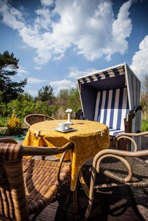 Letni ogródek nad morzem w Villa del Mar