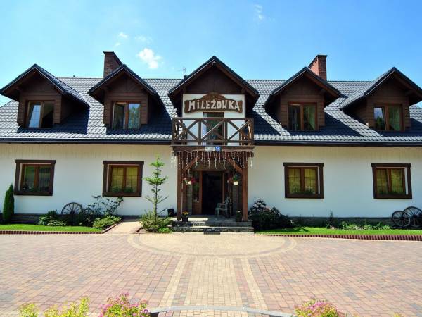Noclegi Mileżówka główne wejście