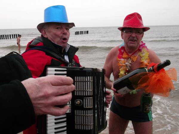 Kapiel noworoczna morsów