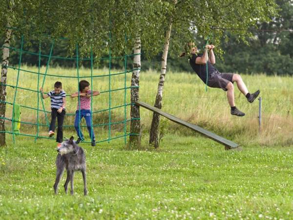 Mini park linowy fot. Marzena Józefczyk