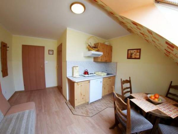 Apartament dwupokojowy z aneksem kuchennym i łazienką