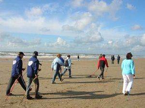 Nordic Walking po plaży