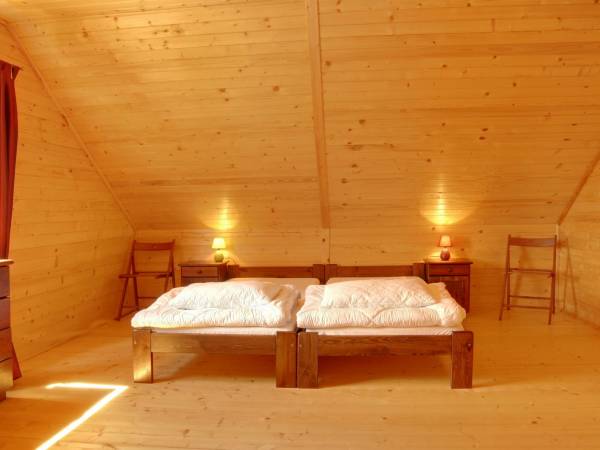 Domki Standard - sypialnia