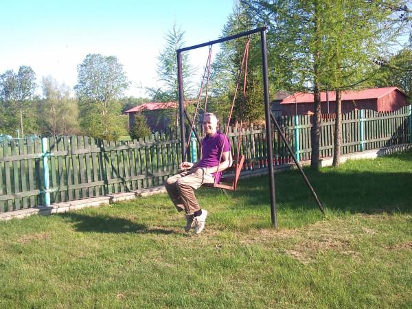 na huśtawce też przyjemnie