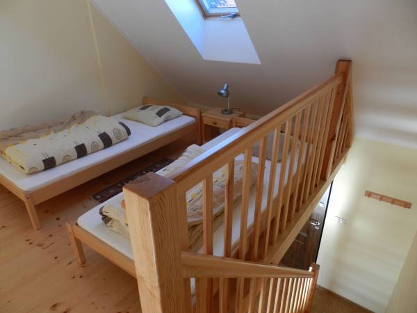 Sypialnia na antresoli