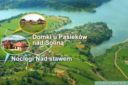 DOMKI i pokoje nad Jeziorem Solińskim