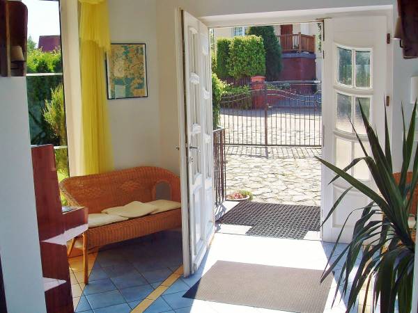 Wejście do pensjonatu