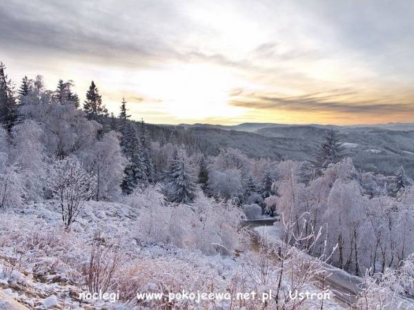 Widok z Równicy w Ustroniu