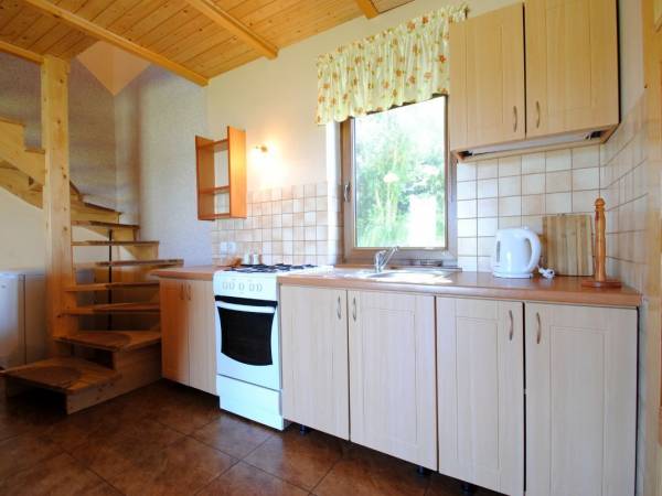 Domek nr 4 salon z kuchnią 