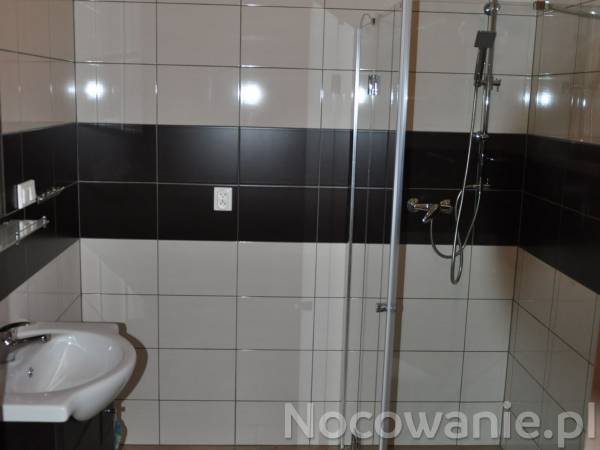 łazienka domku komfort